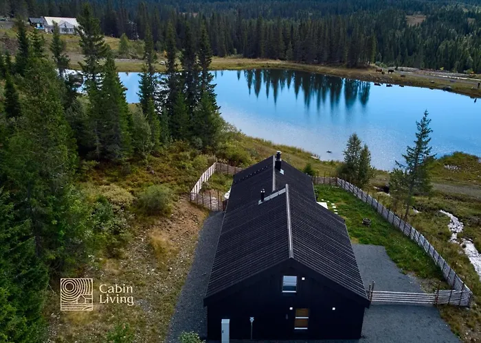 Modern Unique Cabin Fantastic Location Skeikampen
