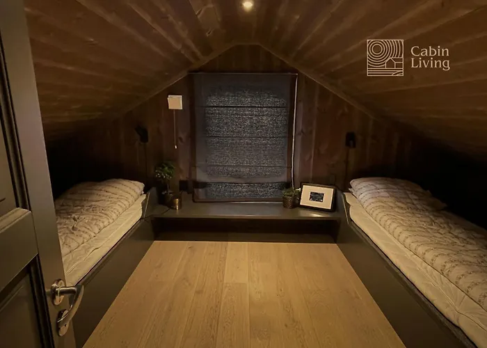Modern Unique Cabin Fantastic Location Skeikampen